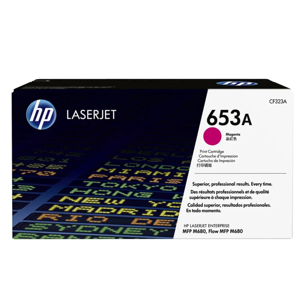 Toner original HP 653A CF323A magenta 16.000 páginas