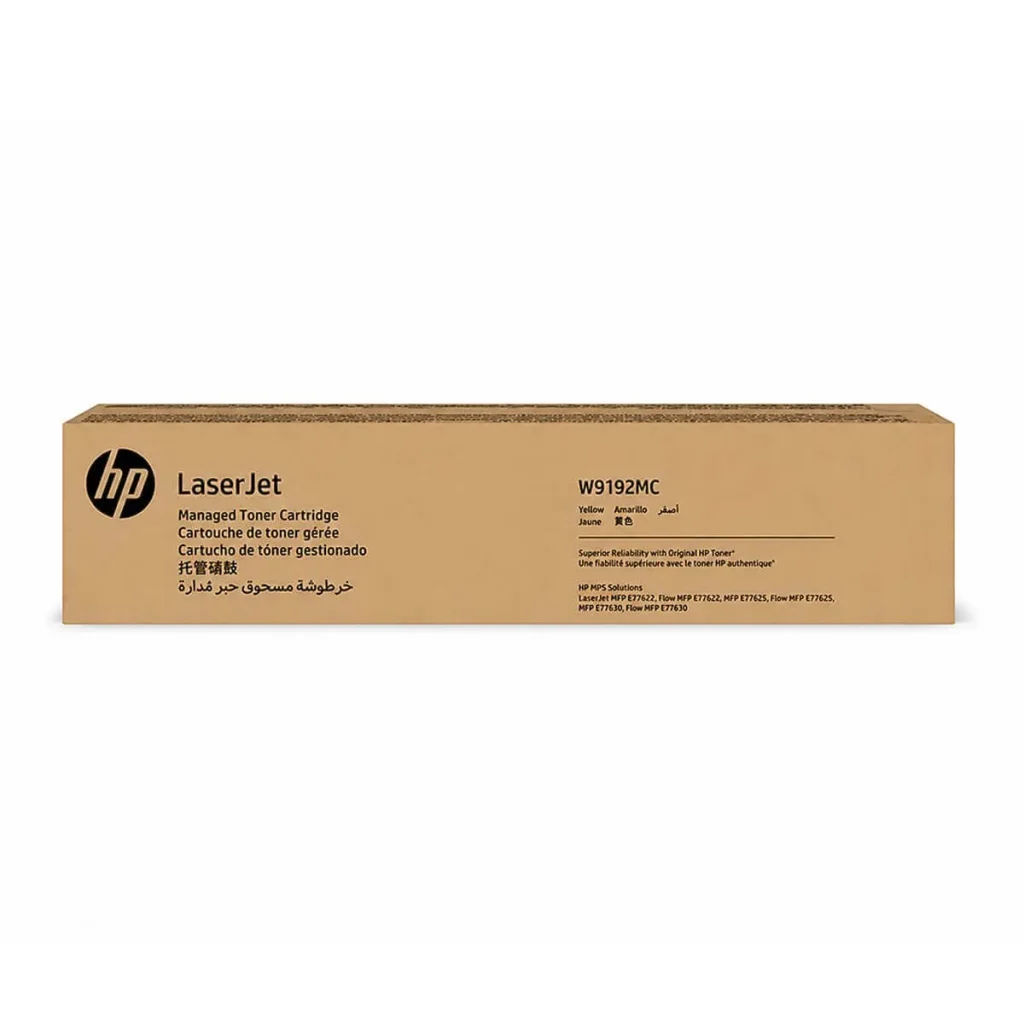 Toner original HP W9192MC W9192 amarelo 28.000 páginas