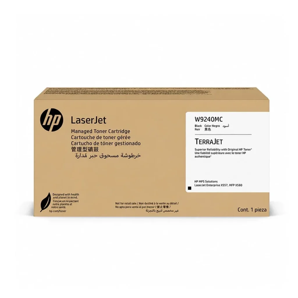 Toner original HP W9240MC preto 21.000 páginas