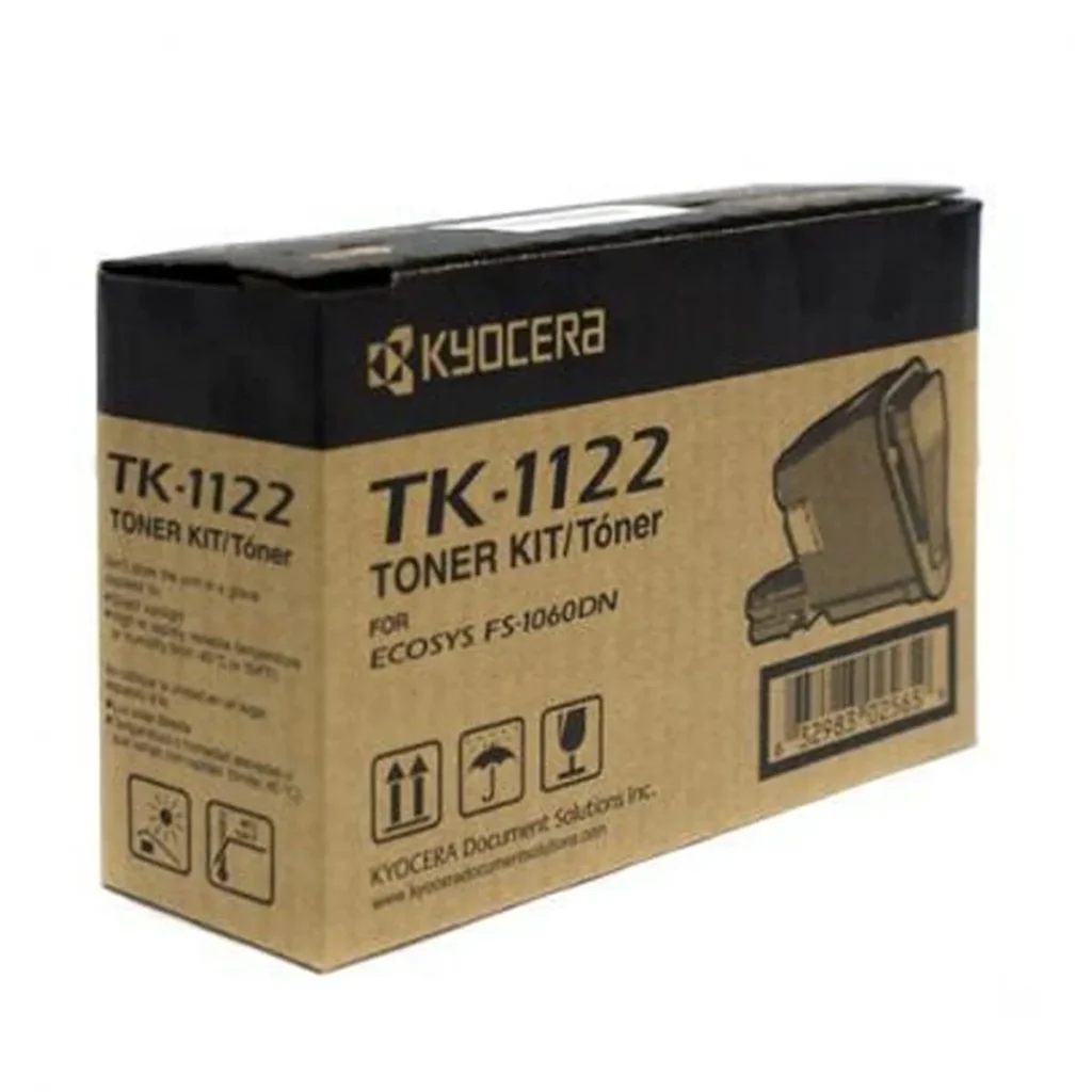 Toner original Kyocera TK-1122 preto 3.000 páginas