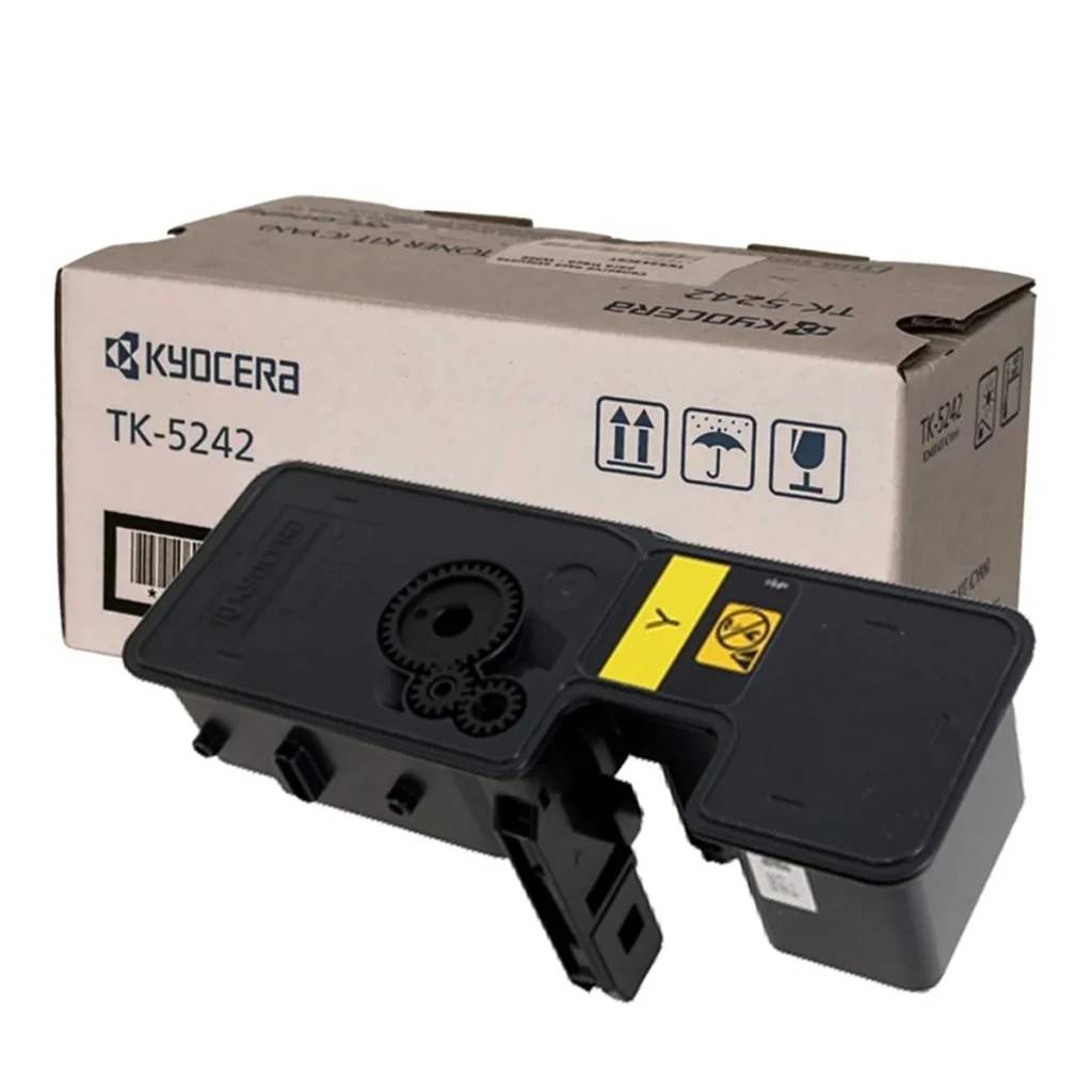Toner original Kyocera TK-5242Y amarelo 3.000 páginas