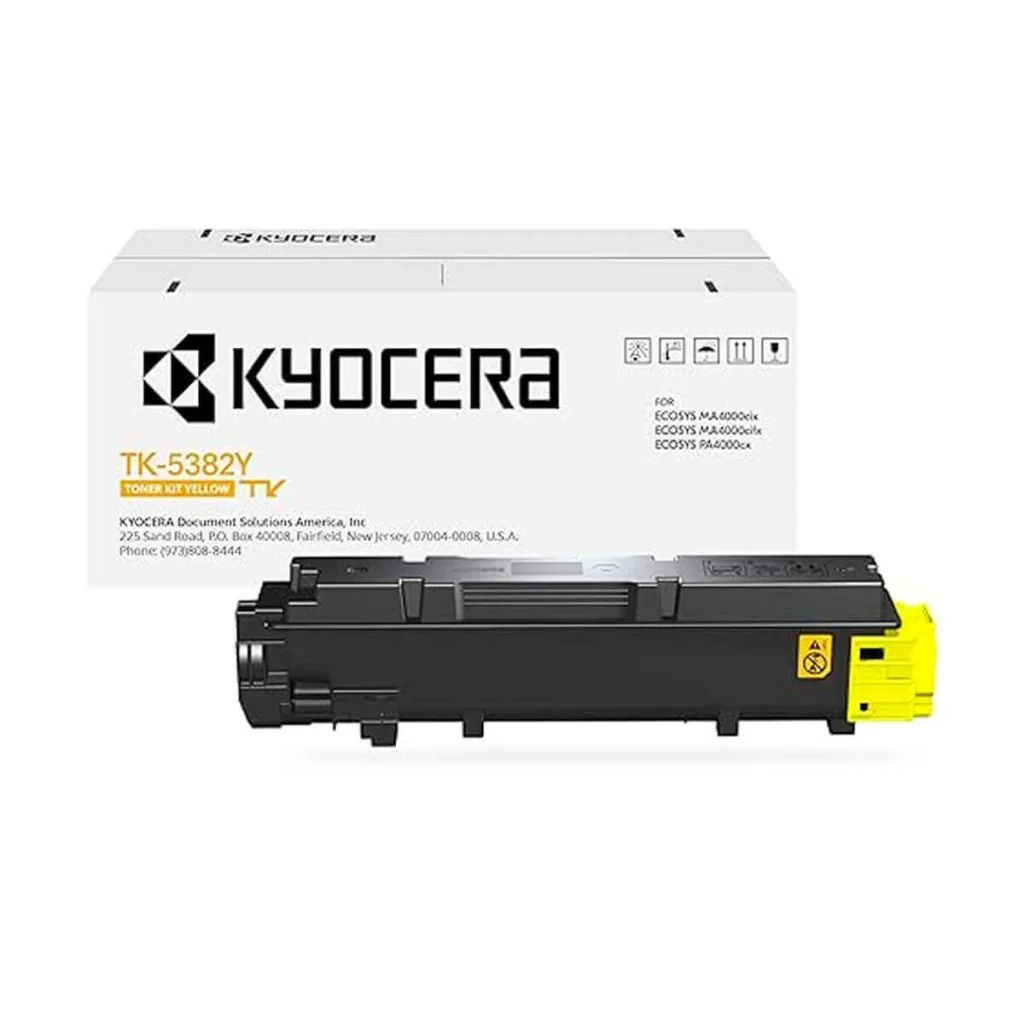 Toner original Kyocera TK-5382Y amarelo 10.000 páginas