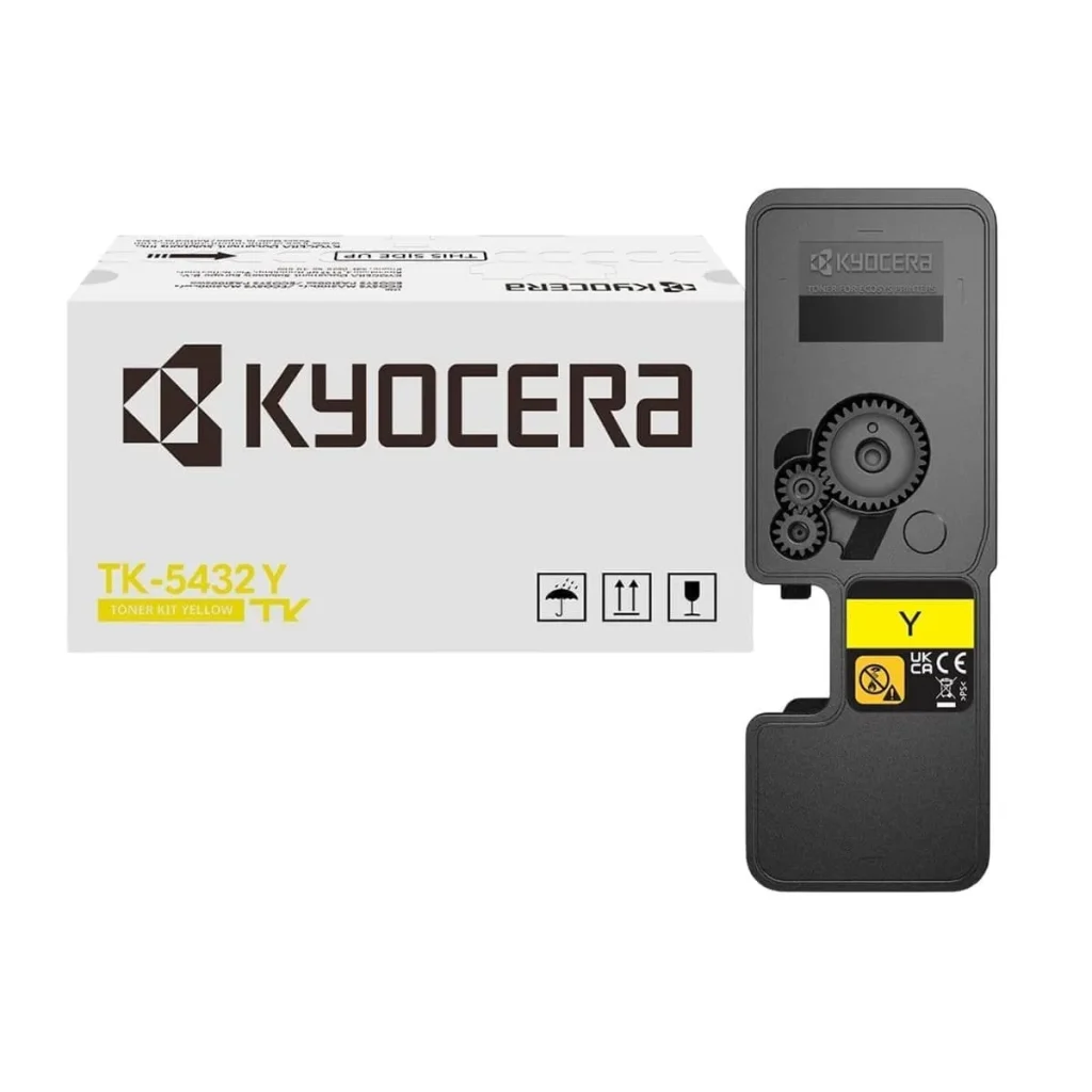 Toner original Kyocera TK-5432Y amarelo 1.200 páginas