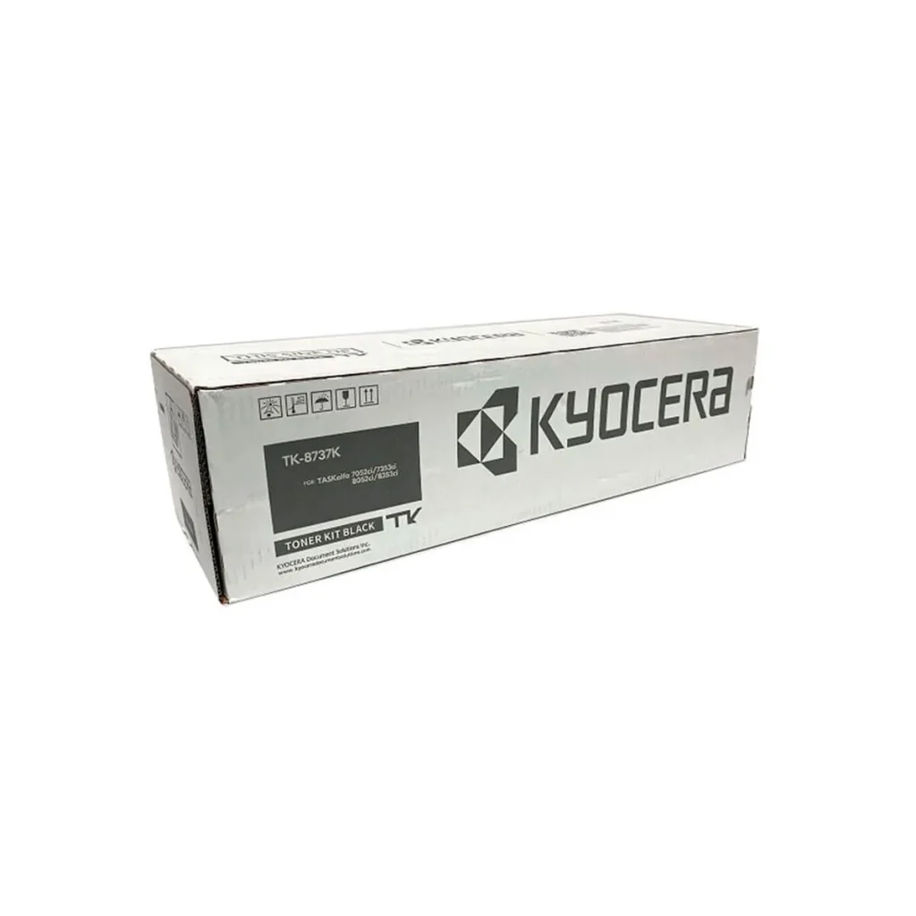 Toner original Kyocera TK-8737K preto 70.000 páginas