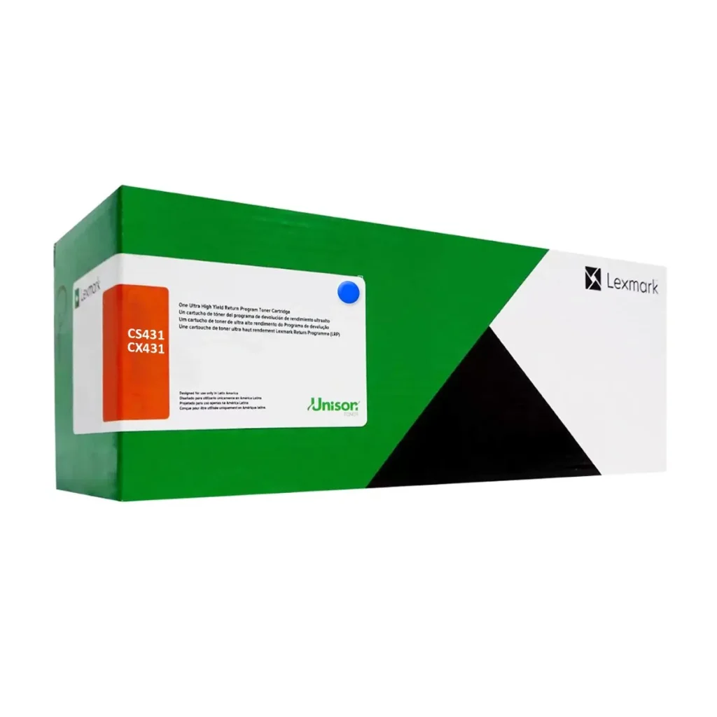 Toner original Lexmark 20N4XC0 ciano 6.700 páginas