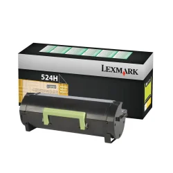 Toner Original Lexmark 52D4H00 524H Preto 25.000 Páginas — H&H Suprimentos Corporativos