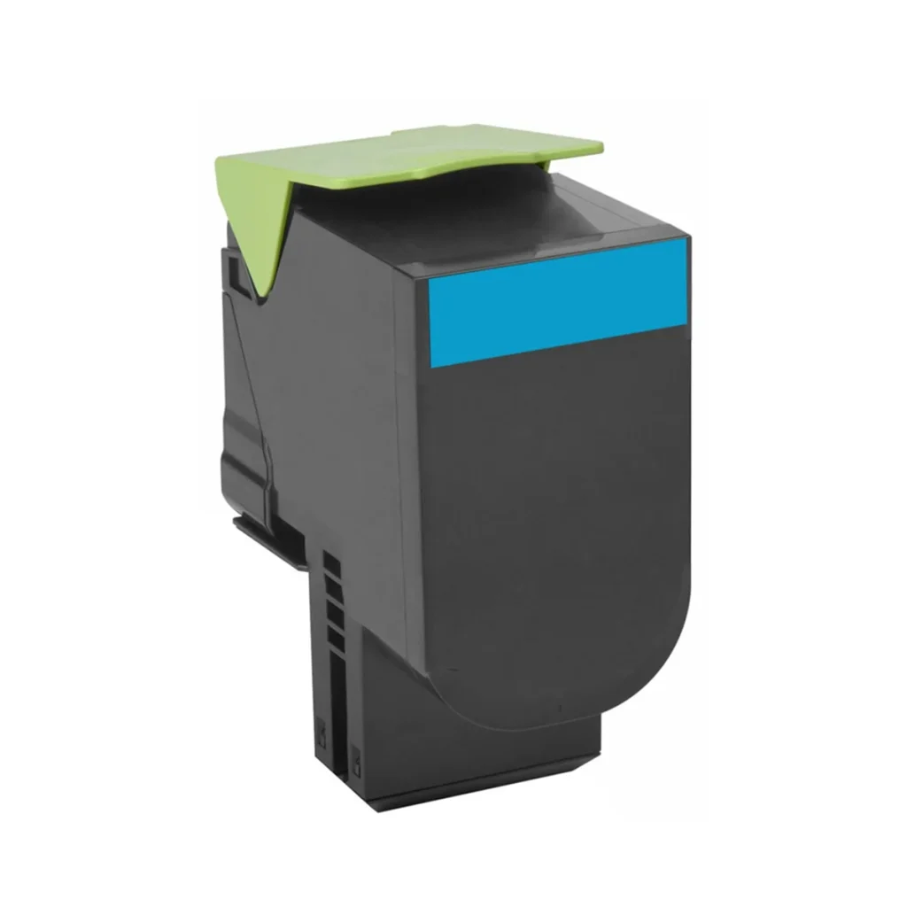Toner original Lexmark 70C8HC0 ciano 3.000 páginas