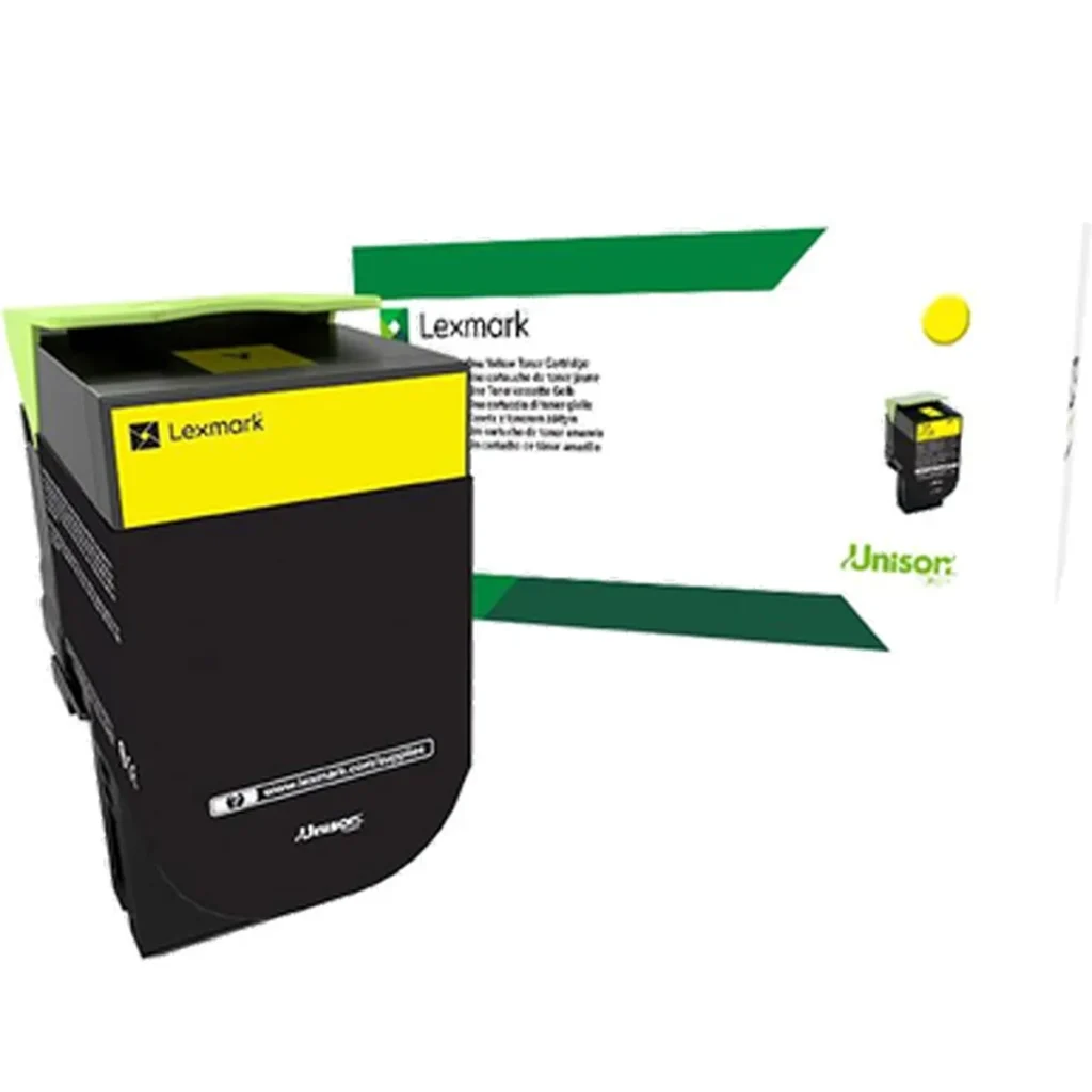 Toner original Lexmark 71B40Y0 amarelo 2.300 páginas