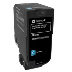 Toner Original Lexmark 74C4SC0 Ciano 7.000 Páginas — H&H Suprimentos Corporativos