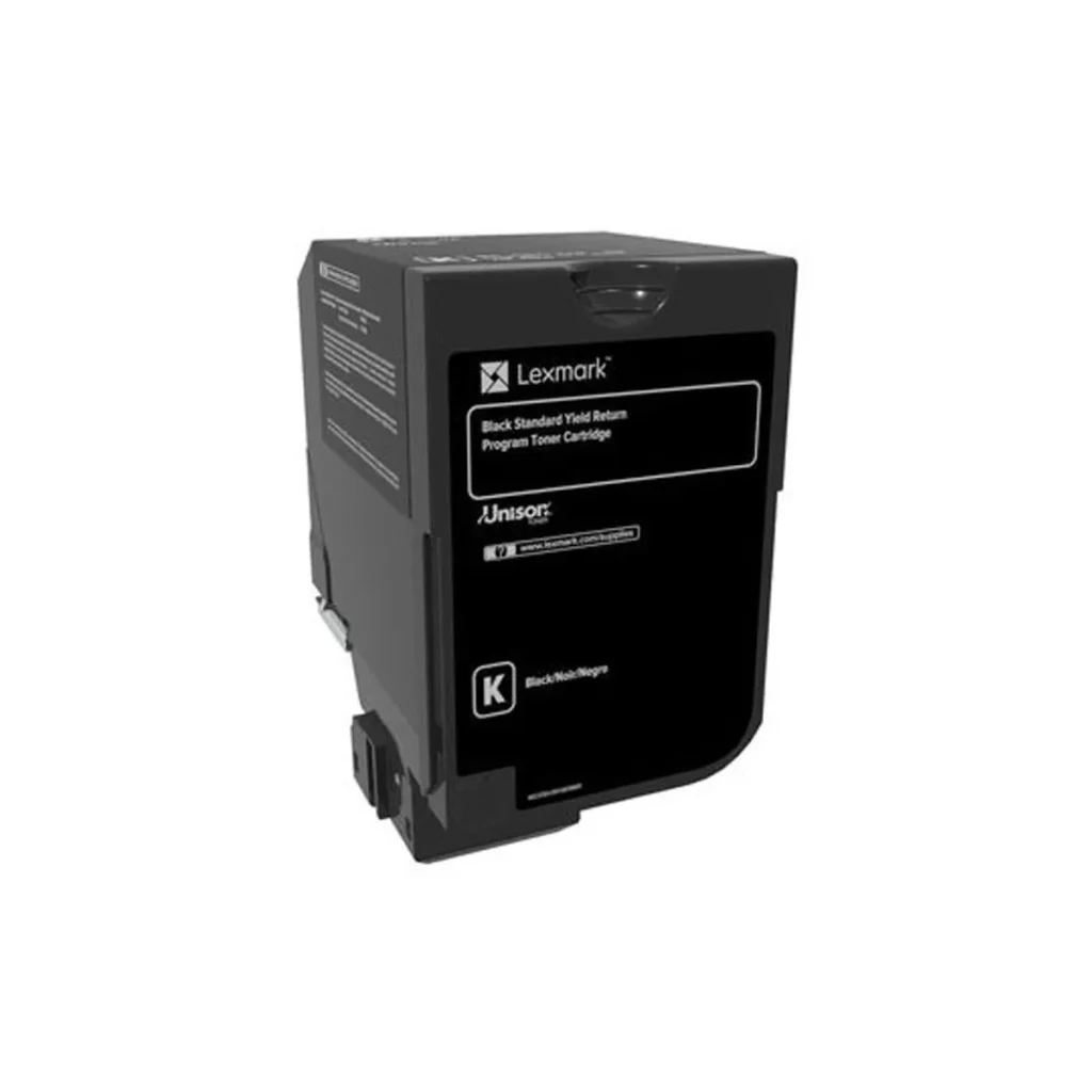 Toner original Lexmark 74C4SK0 preto 7.000 páginas