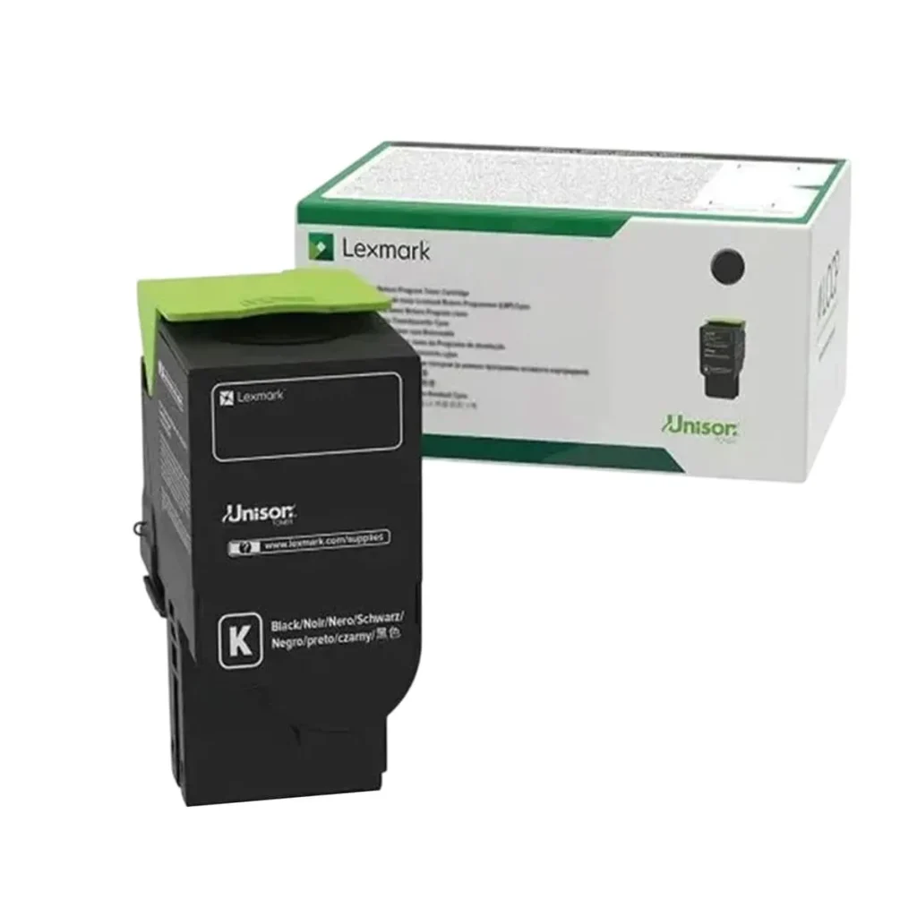 Toner original Lexmark 75M4HK0 75M4 preto 15.800 páginas