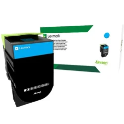 Toner Original Lexmark 78C4XC0 Ciano 5.000 Páginas — H&H Suprimentos Corporativos