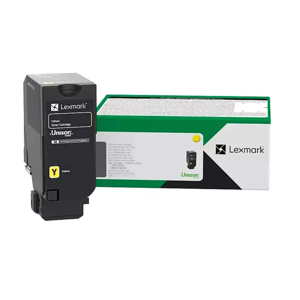 Toner original Lexmark 81C8XY0 amarelo 16.200 páginas