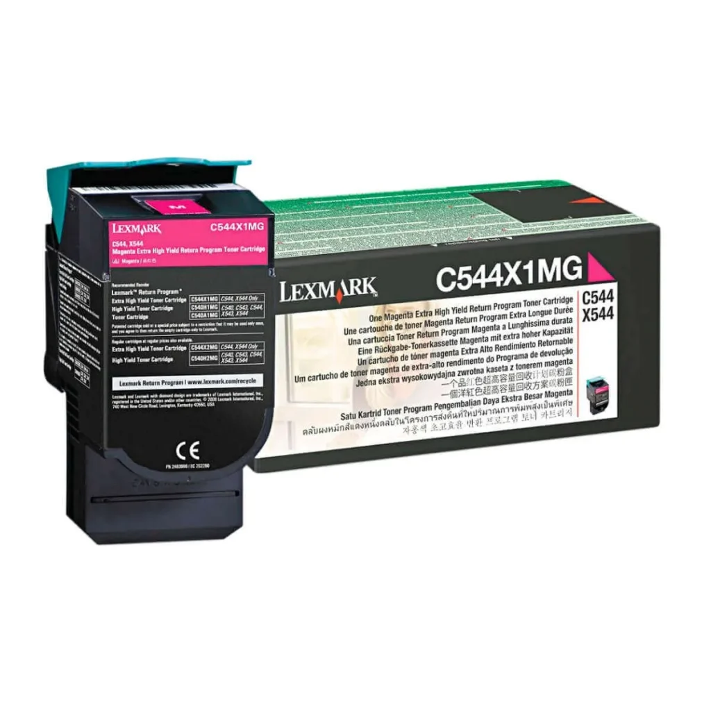 Toner original Lexmark C544X1MG magenta 4.000 páginas