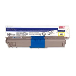 Toner Original Okidata 44469701 Amarelo 3.000 Páginas — H&H Suprimentos Corporativos