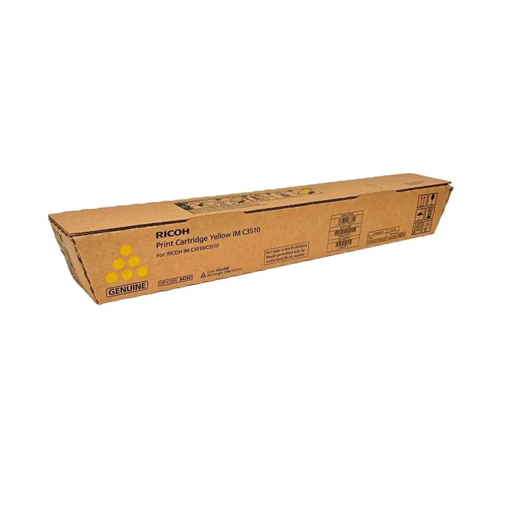 Toner original Ricoh im C3010 C3510 amarelo 19.000 páginas