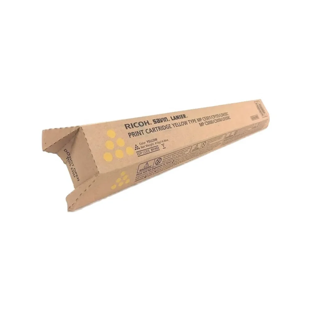 Toner original Ricoh mp C4000 C4501 C5000 C5501 841453 amarelo 17.000 páginas