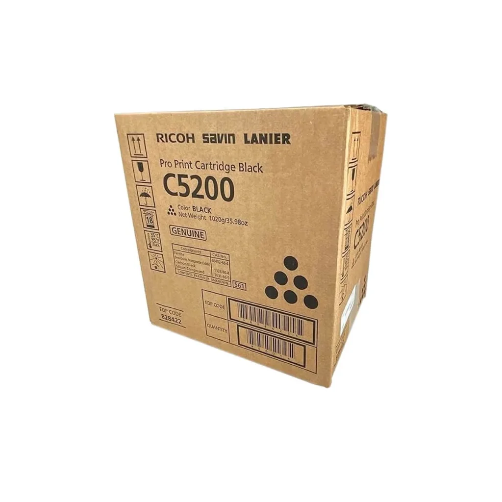 Toner original Ricoh Pro C5200S C5210S 828422 preto 33.000 páginas