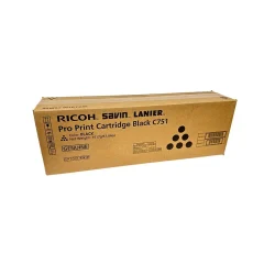 Toner Original Ricoh Pro C651EX C751 828185 Preto 48.500 Páginas — H&H Suprimentos Corporativos