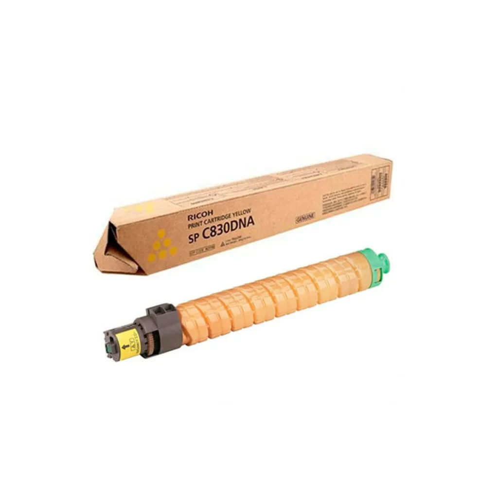 Toner original Ricoh SP C830DN C831DN 821118 amarelo 27.000 páginas