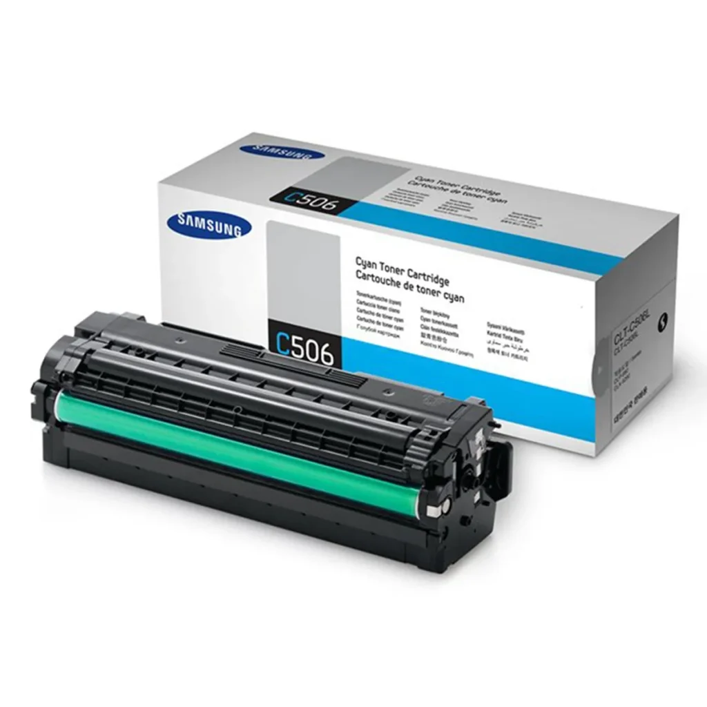 Toner original Samsung CLT-C506L ciano 3.500 páginas