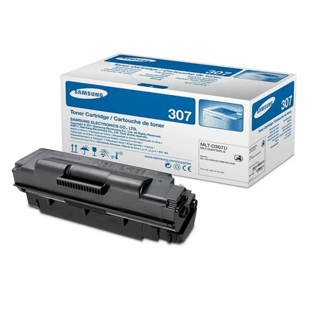 Toner original Samsung MLT-D307U preto 30.000 páginas