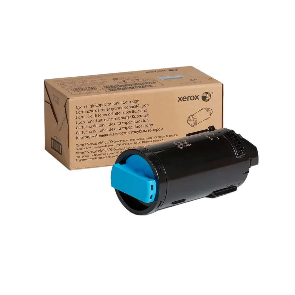 Toner original Xerox C500 C505 106R03884NO ciano 9.000 páginas