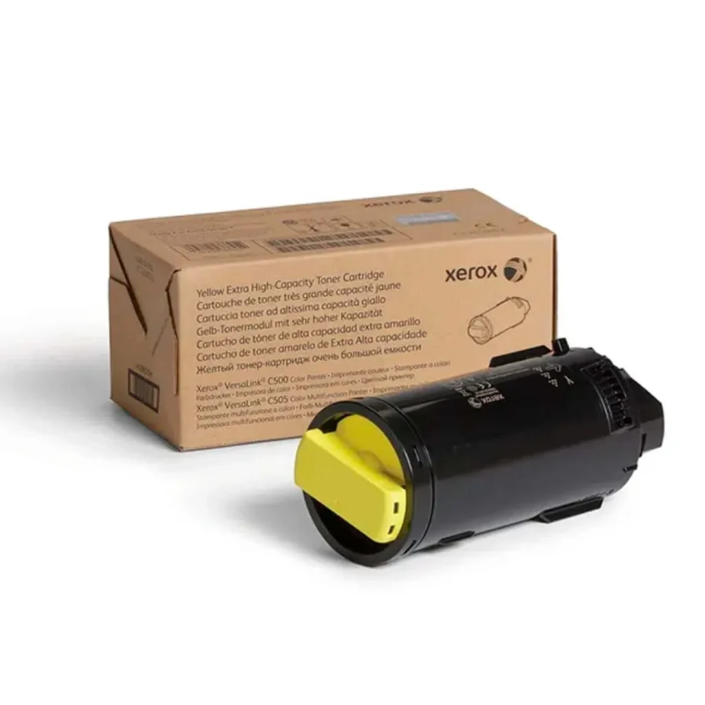 Toner original Xerox versalink C500 C505 106R03886 amarelo 9.000 páginas