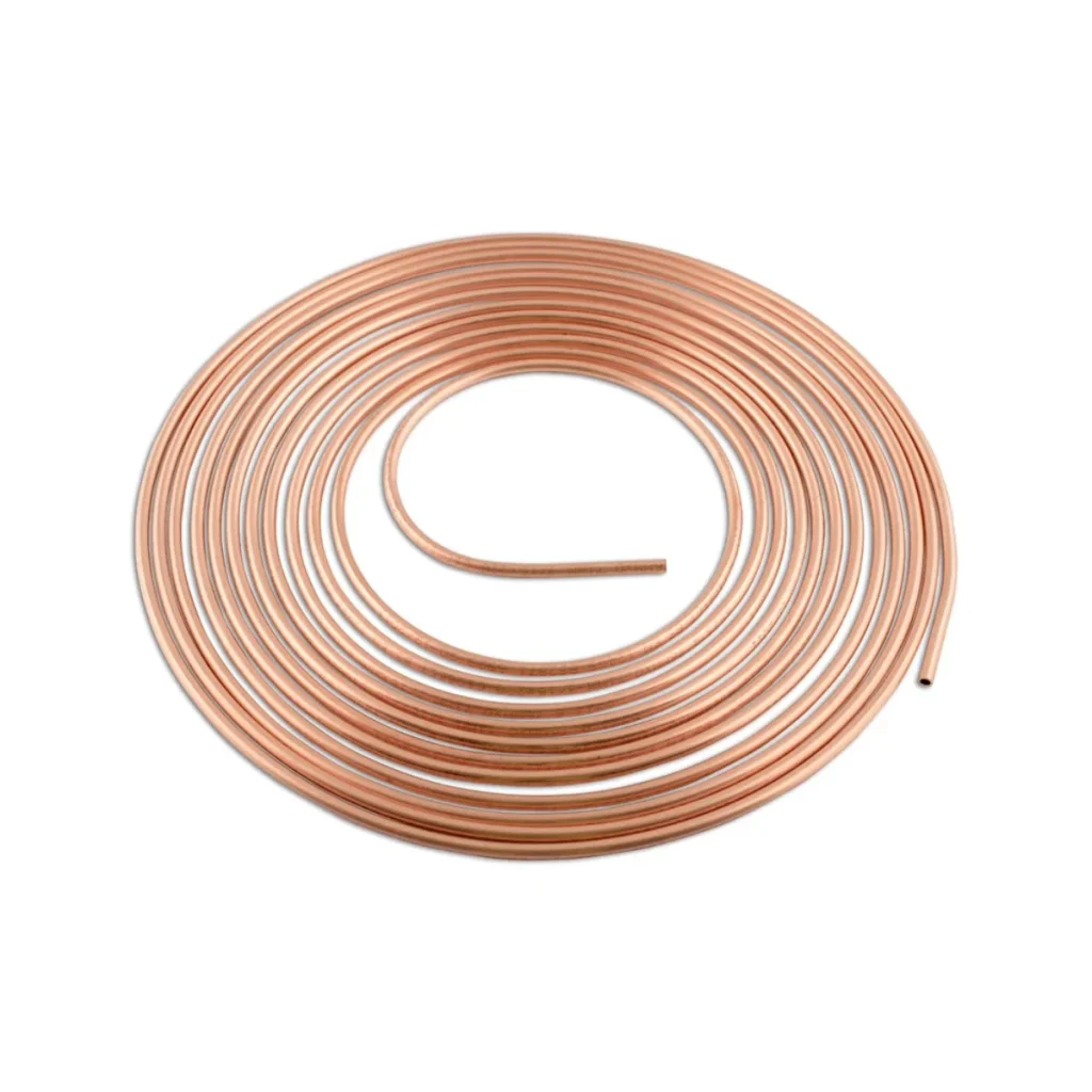 Tubo de cobre flex 5/8" (15,87 mm) cobre sul rolo 15 m