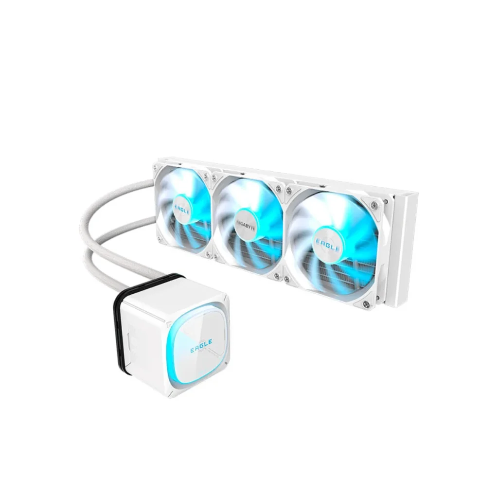 Water cooler gigabyte eagle 360 ice 360 mm argb intel e amd branco