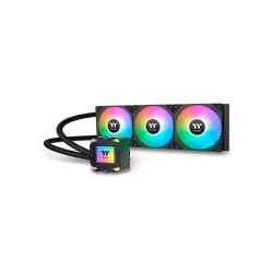 Water Cooler Thermaltake LA 360 ARGB 360 mm Intel e AMD Preto — H&H Suprimentos Corporativos
