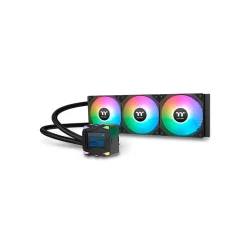 Water Cooler Thermaltake LA360-S ARGB 360 mm com Display LCD 2,4" Preto — H&H Suprimentos Corporativos